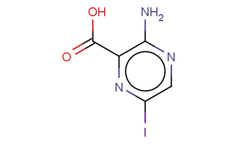 3-AMINO-6-IODOPYRAZINE-2-CARBOXYLIC ACID